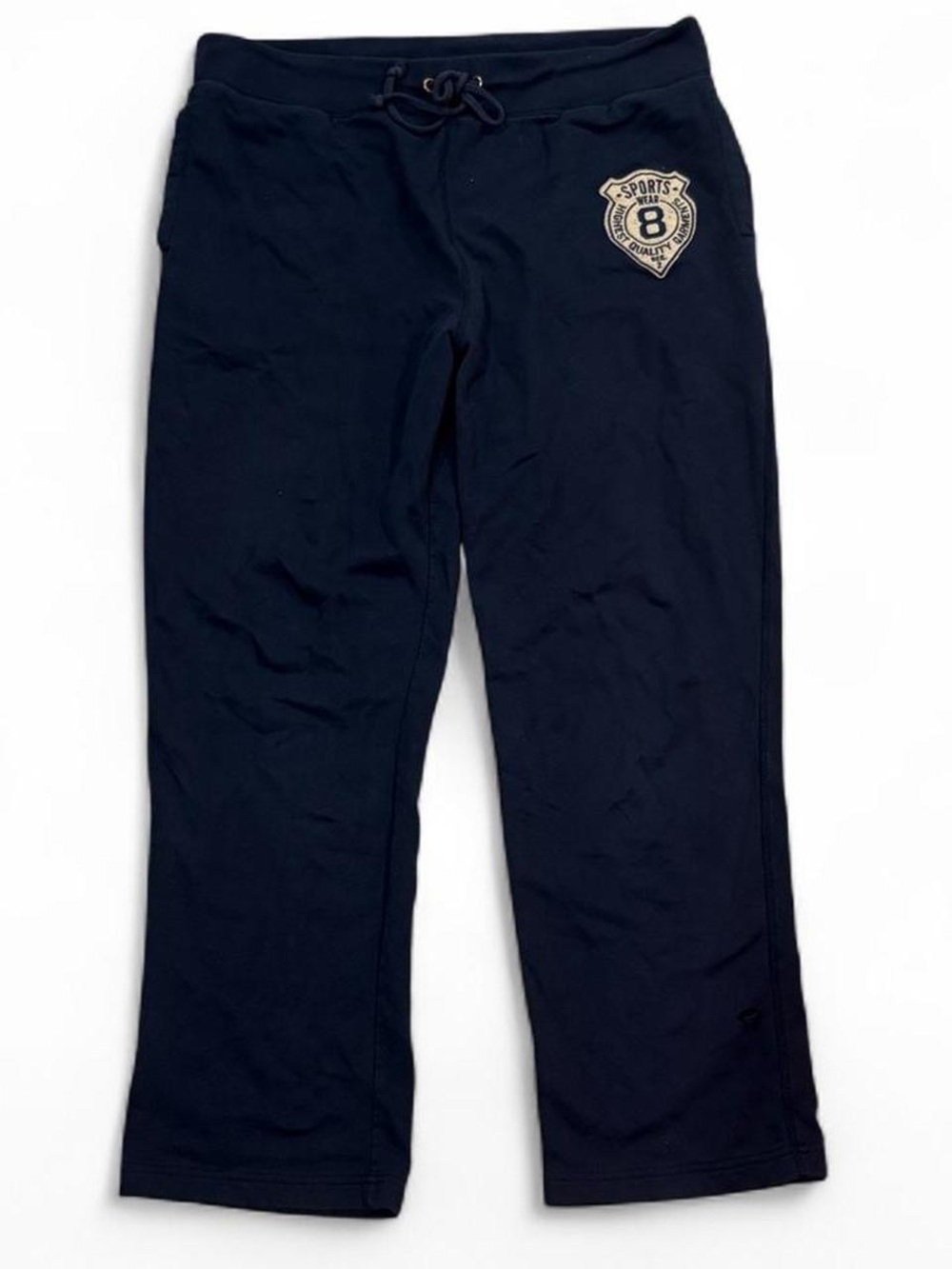 Vintage Old Navy navy blue sweatpants with patch